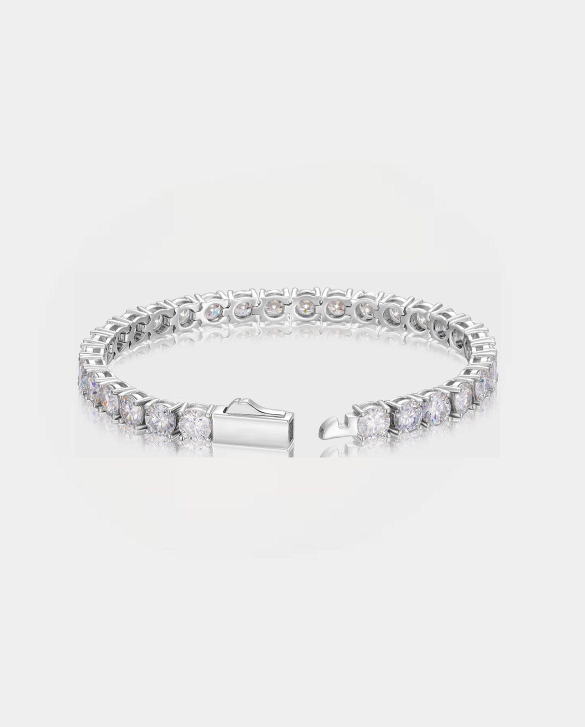 Bracelet VVS Moissanite Tennis Bracelet - White Gold